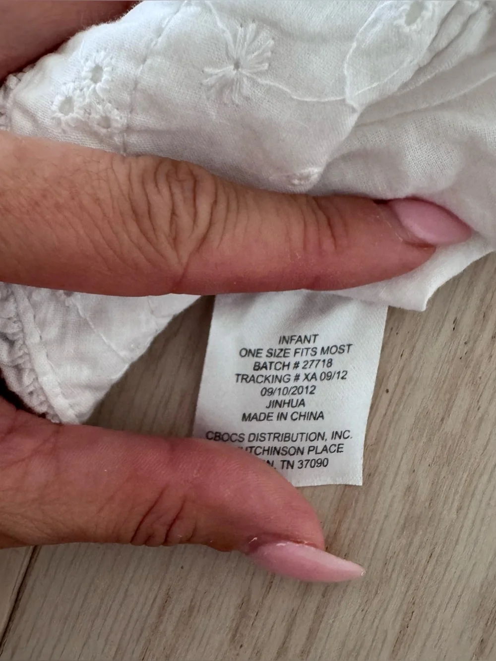 H&M Infant Ruffle Sun Hat
